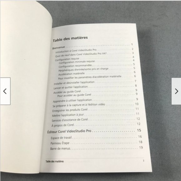 FRENCH Corel Video Studio Pro X4 Guide de L'Utilisateur Manual Francais seule - Picture 3 of 6